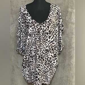 Love Women's Animal Print Blouse